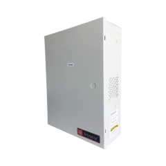 ALTRONIX Fuente de poder ALTRONIX de 12/24 Vcc @ 6 Amper, con capacidad de batería de respaldo, requiere batería, 8 salidas, con voltaje de entrada de 115 Vca MOD: AL600ULACM