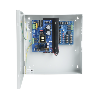 ALTRONIX Fuente de Poder ALTRONIX de 12/24 Vcc (Seleccionable) @ 6A / 1 entrada de control a 5 salidas UL-294, UL-1481, UL-603, UL-1069. cUL, CSFM y MEA/ Aplicación para Control de Acceso, Sistemas de Alarma y Detección de Incendio. MOD: AL-600-ULM