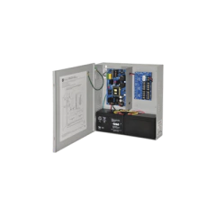 ALTRONIX Fuente de poder ALTRONIX dual de 12 Vcc o 24 Vcc @ 6 Amper, para 8 cámaras, voltaje de entrada de 115 Vca, con capacidad de batería de respaldo, requiere batería MOD: AL600ULPD8CB