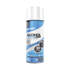 SILIMEX Alcohol Isopropilico en Aerosol para limpieza de equipos de vídeo, fibra óptica, cómputo, y equipo telefónico 250 ml MOD: ALCOHOLS