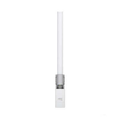 UBIQUITI NETWORKS Antena omnidireccional, potente cobertura de 360°, doble polaridad MIMO 2x2, frecuencia 2 GHz (2.35-2.55 GHz) de 10 dBi MOD: AMO-2G10