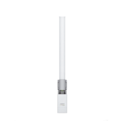 UBIQUITI NETWORKS Antena omnidireccional, potente cobertura de 360°, doble polaridad MIMO 2x2, frecuencia 5 GHz (5.45-5.85 GHz) de 13 dBi MOD: AMO-5G13