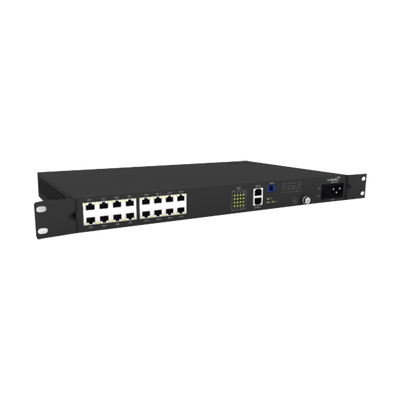 FIBERHOME Unidad Remota Multi-Vivienda (MDU) GPON, 16 Puertos Fast Ethernet, 1 Puerto PON SC/UPC, 19", 1 UR MOD: AN5506-07-B