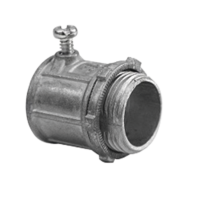 ANCLO Conector de 3/4" para Tubo Pared Delgada con Tornillos Opresores. MOD: ANCCCL34