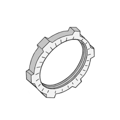 ANCLO Contratuerca Metálica Zamac de 1 1/4" (32 mm). MOD: ANC-CT114
