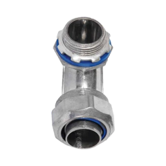 ANCLO Conector Curvo para tubo tipo Liquidtight 1" (25 mm). Compatible con ANC-COT-100. MOD: ANC-HLC-100