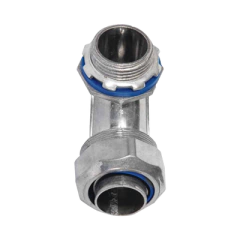 ANCLO Conector Curvo para tubo tipo Liquidtight 2" (50 mm). Compatible con ANC-COT-200. MOD: ANC-HLC200
