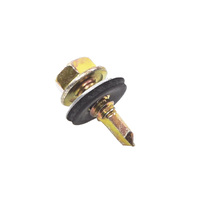 ANCLO Tornillo Punta Broca Sello Montado 6.5 X 19 mm (1/4" X 3/4") Caj. C/100pz MOD: ANC-PAS-1434