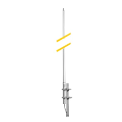 TELEWAVE, INC Antena Base de Fibra de Vidrio, 370-400 MHz, 6 dB, 500 Watt. MOD: ANT385F-6