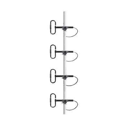 TELEWAVE, INC Antena para Estación Base UHF, 4 Dipolos, 360-450 MHz, N Macho. MOD: ANT-400D6-9