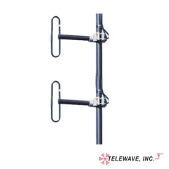 TELEWAVE, INC Antena Base UHF, 2 Dipolos, 406-512 MHz, 500 W, N Macho. MOD: ANT-450D3