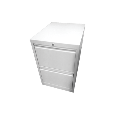 AccessPRO Archivero Tamaño Oficio / Metálico con 2 Gavetas y Cofre Tipo Caja Fuerte MOD: AO103