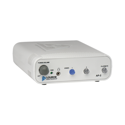 LOUROE ELECTRONICS ESTACION BASE DE AUDIO DE 2 ZONAS MOD: AP-2
