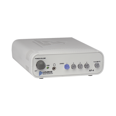 LOUROE ELECTRONICS Estación Base para Monitoreo de Audio / 4 Zonas MOD: AP-4