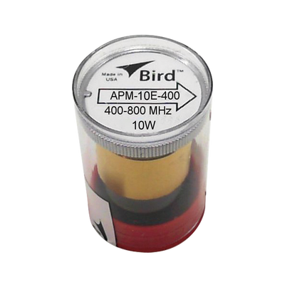BIRD TECHNOLOGIES Elemento para Wattmetro BIRD APM-16, 400-800 MHz, 10 Watt. MOD: APM-10E-400