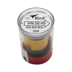 BIRD TECHNOLOGIES Elemento para Wattmetro BIRD APM-16, 400-800 MHz, 25 Watt. MOD: APM-25E-400