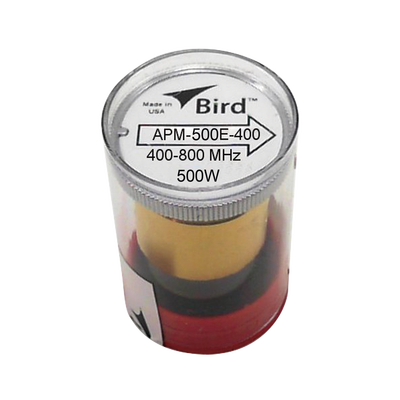BIRD TECHNOLOGIES Elemento para Wattmetro BIRD APM-16, 400-800 MHz, 500 Watt. MOD: APM-500E-400