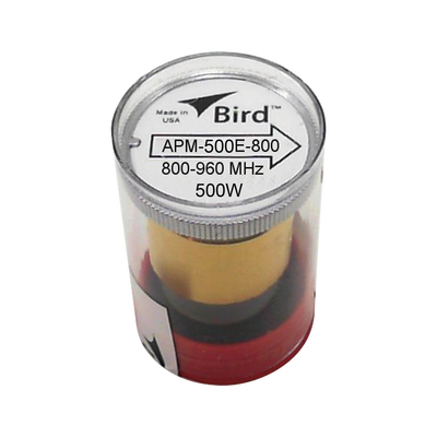 BIRD TECHNOLOGIES Elemento para Wattmetro BIRD APM-16, 800-960 MHz, 500 Watt. MOD: APM-500E-800