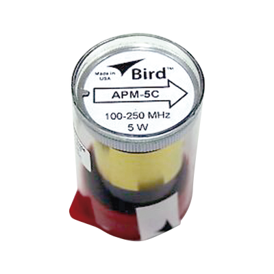 BIRD TECHNOLOGIES Elemento para Wattmetro BIRD APM-16, 100-250 MHz, 5 Watt. MOD: APM-5C