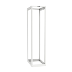 PANDUIT Rack de Cuatro Postes Estándar de 19", Rieles Roscados #12-24, Profundidad Ajustable de 23 a 42 in, 45 Unidades de Rack, Color Blanco MOD: AR4PWH - buy online