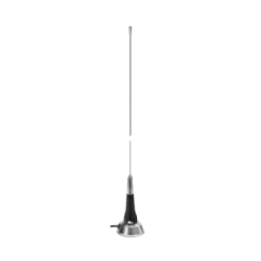 ANTENNA SPECIALISTS Antena Móvil VHF 138-174 Mhz, Ganancia de 3 dBi, Potencia de 150 W, Longitud Máxima 137 cm. MOD: ASP7454