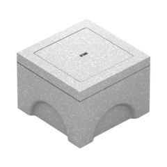 APLICACIONES TECNOLOGICAS Arqueta de hormigon 410X410MM MOD: AT010K