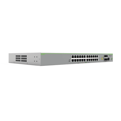 ALLIED TELESIS Switch Administrable CentreCOM FS980M, Capa 3 de 24 Puertos 10/100 Mbps + 4 SFP Gigabit AT-FS980M-28-10