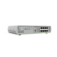 ALLIED TELESIS Switch Gigabit No Administrable, 8 Puertos 10/100/1000 Mbps fuente de alimentación interna MOD: AT-GS910-8-10