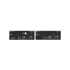ATLONA Extensor 4K HDR HDMI Más de 100 M HDBaseT TX/RX con Ethernet, control, PoE y retorno de audio MOD: AT-HDR-EX-100CEA-KIT