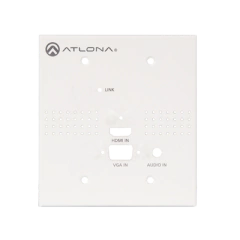 ATLONA ATLONA US PLATE ; WITHOUT BUTTON HOLES FOR THE AT-HDVS-TX-WP. MOD: AT-HDVS-TX-WP-NB