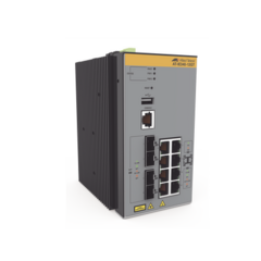 ALLIED TELESIS Switch Industrial Administrable Capa 3 de 8 x 10/100/1000 Mbps + 4 Puertos SFP AT-IE340-12GT-80