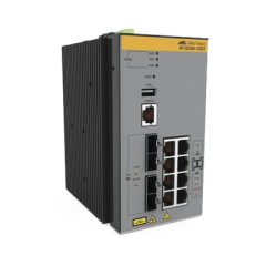 ALLIED TELESIS Switch Industrial Capa 3, 8x 10/100/1000T PoE+, 4x 100/1000X SFP, (TAA compliant) MOD: AT-IE340-12GT-980 - buy online