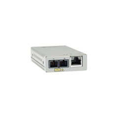 ALLIED TELESIS Convertidor de medios fast ethernet a fibra óptica, conector SC, monomodo (SMF), versión TAA (Trade Agreement Act) MOD: AT-MMC200LX/SC-TAA-60