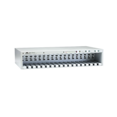 ALLIED TELESIS CHASSIS D/18 SLOTS PARA CONVERTIDORES DE MEDIOS SERIE MMC2000, PSU UNIVERSAL MOD: AT-MMCR18-60 - comprar en línea