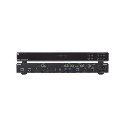 ATLONA OMEGA Switch Matriz 6x2 de AV Multiformato con Entradas HDMI, HDBaseT, USB-C y Display Port / Salidas HDMI y HDBaseT / Conectividad avanzada para conferencias y colaboración en 4K en un solo dispositivo MOD: AT-OME-PS62