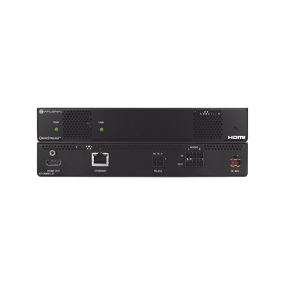 ATLONA OmniStream Decodificador AV en red de un solo canal MOD: AT-OMNI-121