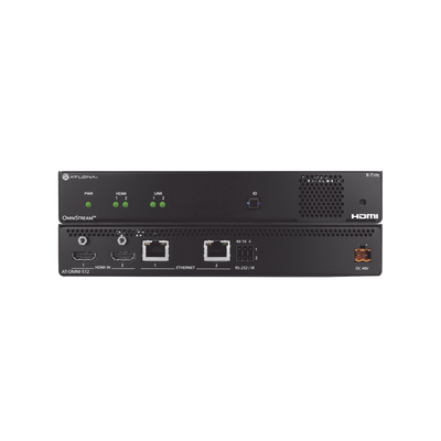 ATLONA DUAL CHANNEL OMNISTREAM R-TYPE AVOIP ENCODER MOD: AT-OMNI-512