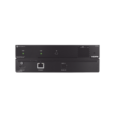ATLONA SINGLE CHANNEL OMNISTREAM R-TYPE AVOIP DECODER MOD: AT-OMNI-521