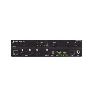 ATLONA FOUR-INPUT 4K HDR SWITCHER WITH HDMI AND HDBASET INPUTS MOD: AT-OPUS-RX41