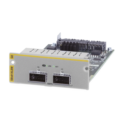 ALLIED TELESIS Modulo de expansion para SBx81XLEM con 2 x 40G QSFP+ AT-SBX81XLEMQ2