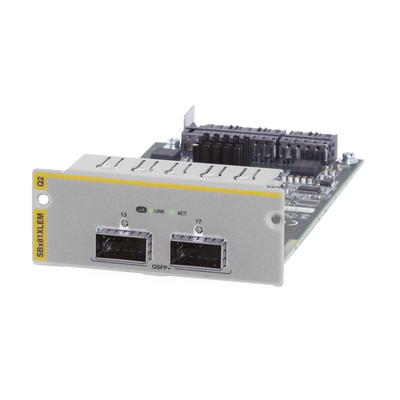 ALLIED TELESIS MODULO 2 x 40G QSFP+ PARA SBx81XLEM, 1 AÑO NCP NET COVER PREFERED MOD: AT-SBX81XLEMQ2-B01