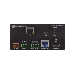 ATLONA ATLONA HDMI TRANSMITTER W/IR ; RS-232 ; AND ETHERNET WITH POE. MOD: AT-UHD-EX-100CE-TX