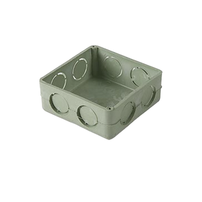 AMANCO-WAVIN Caja Cuadrada de 1/2" para Instalaciones de PVC Conduit Pesado. MOD: ATUP-12-CA
