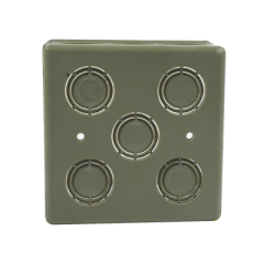 AMANCO-WAVIN Caja Cuadrada de 1/2" - 3/4" para PVC Conduti Pesado. MOD: ATUP34CA