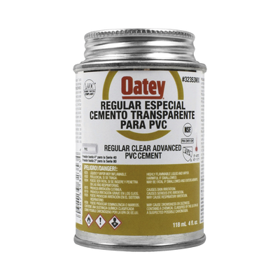 AMANCO-WAVIN Cemento Claro de 118 ml para Tubo Conduit PVC Pesado. ATUP4PE