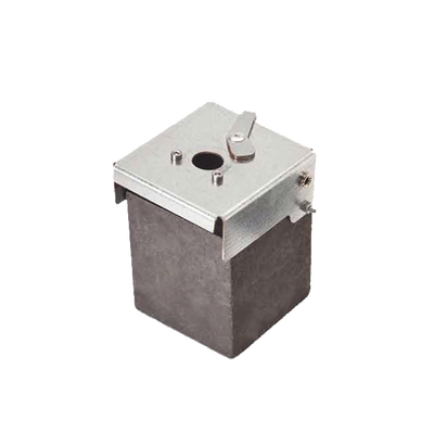 APLICACIONES TECNOLOGICAS Molde de Grafito Vertical Unión Líneal Horizontal de Cable 1/0 AWG a Cable 1/0 AWG. MOD: AT-W10/W10/LV