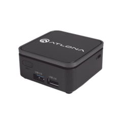 ATLONA Plataforma de presentación y colaboración inalámbrica para dispositivos iOS, Android, Mac, Chromebook y Windows / Hasta cuatro presentadores simultáneos / Sin necesidad de instalar una aplicación MOD: AT-WAVE-101