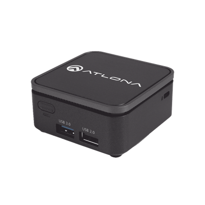 ATLONA Plataforma de presentación y colaboración inalámbrica para dispositivos iOS, Android, Mac, Chromebook y Windows / Hasta cuatro presentadores simultáneos / Sin necesidad de instalar una aplicación MOD: AT-WAVE-101