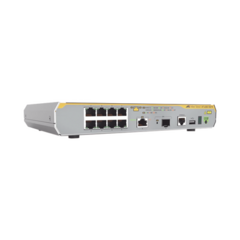 ALLIED TELESIS Switch L3, 8x 10/100/1000 Mbps RJ45, 1x 1/2.5/5/10G, 1x SFP+ 10G, sin ventilador MOD: AT-X330-10GTX-10