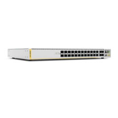 ALLIED TELESIS Switch Stackeable Capa 3, 24 puertos SFP Gigabit + 4 puertos SFP+ 10 G, fuente redundante MOD: AT-X510-28GSX-10
